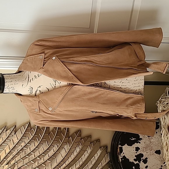 UGG Jackets & Blazers - NWT Ugg suede moto jacket